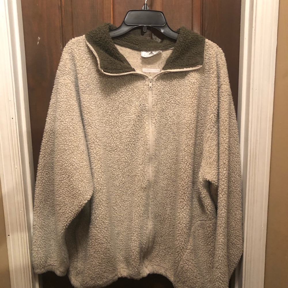 Men’s XL Black Mountain Beige Outdoor Life Coat